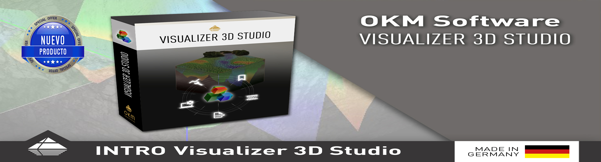 okm visualizer 3d studio